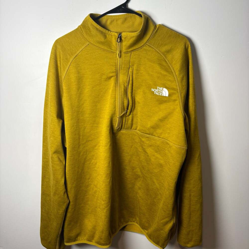 The North Face Men's Canyonlands 1/2 Zip Fleece Pullover Jacket, XL, Golden